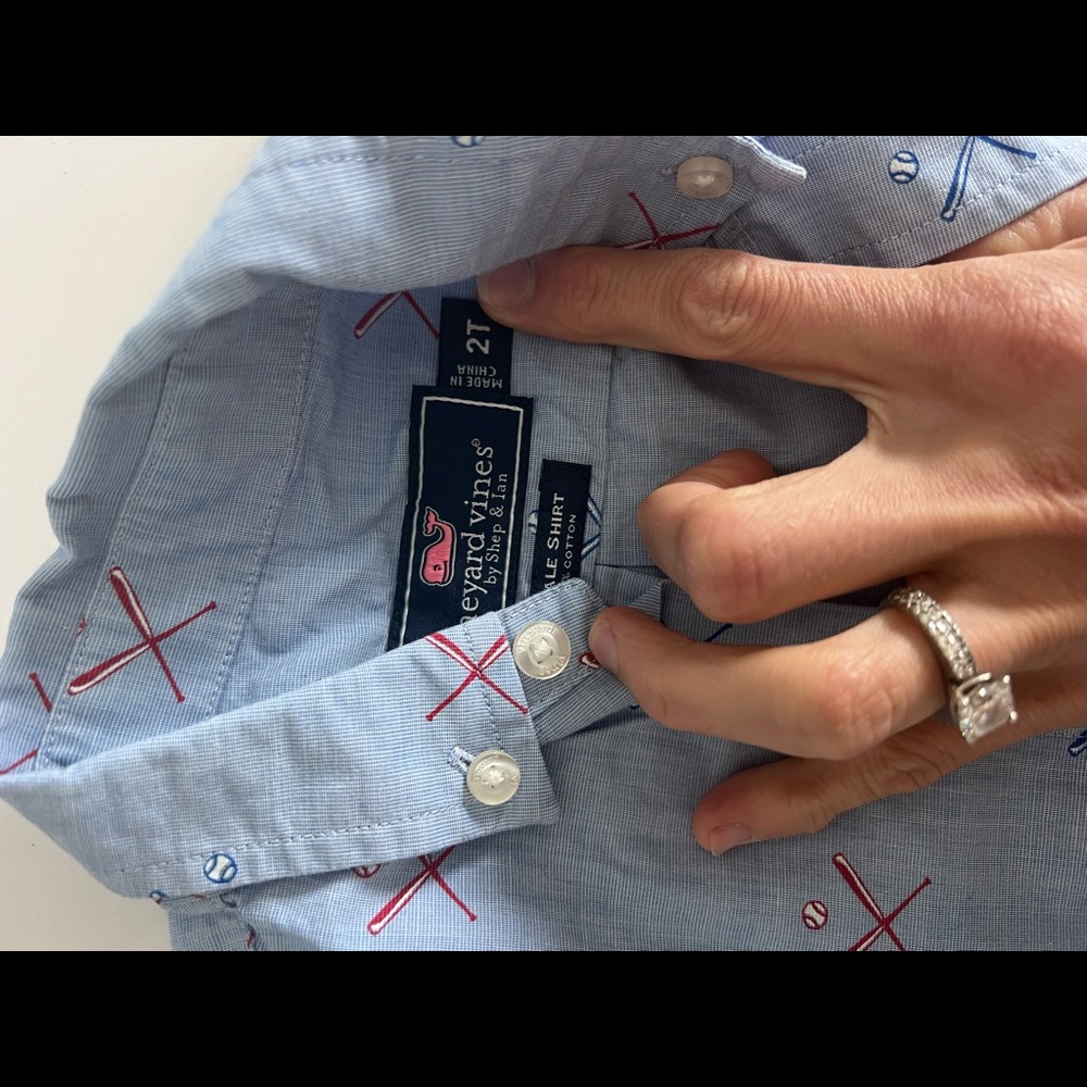 Vineyard vines button down